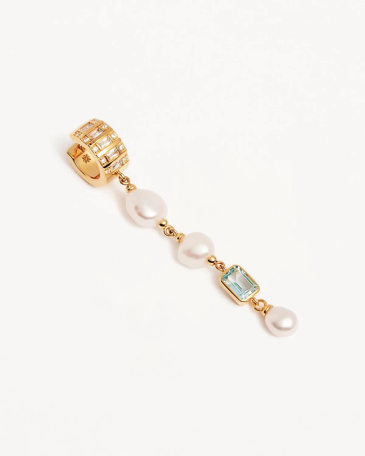 18k Gold Vermeil Follow Your Dreams Hoops Bycharlotte