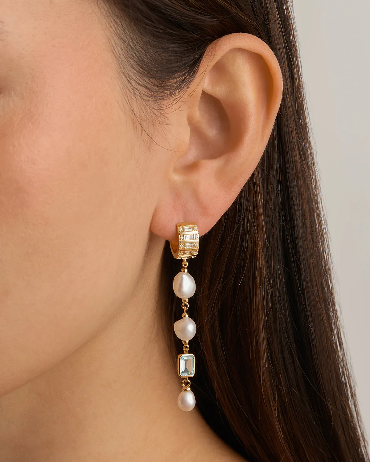 18k Gold Vermeil Follow Your Dreams Hoops Bycharlotte