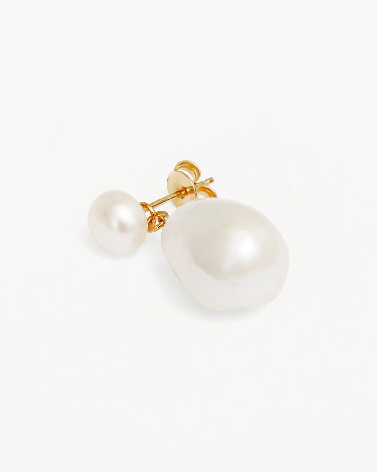 18k Gold Vermeil Forever Moments Pearl Drop Earrings Bycharlotte
