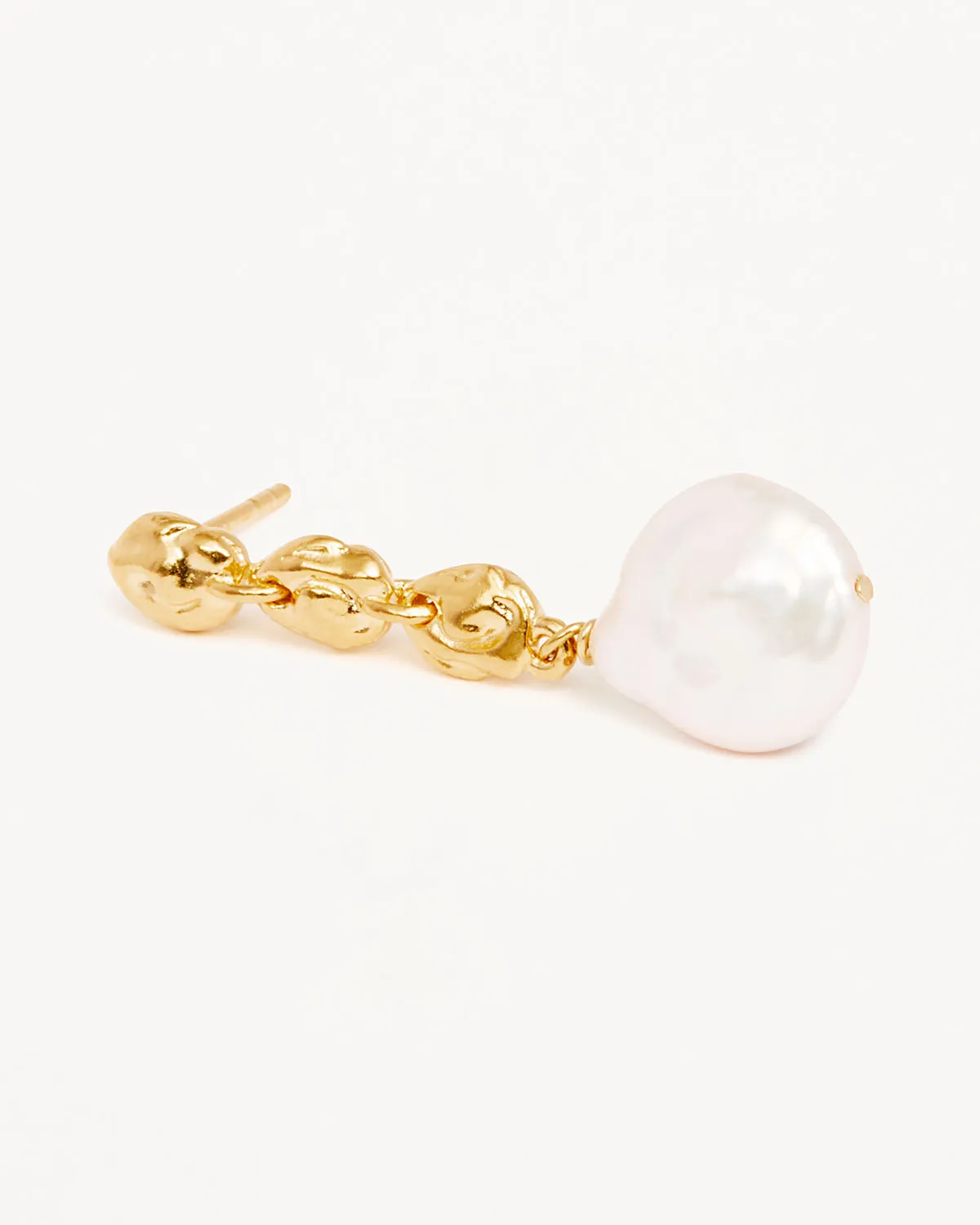 18k Gold Vermeil Grow With Grace Pearl Earrings Bycharlotte
