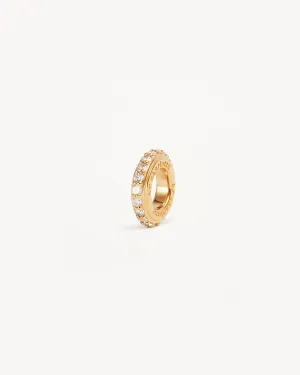 18k Gold Vermeil Halo Petal Charm Bycharlotte