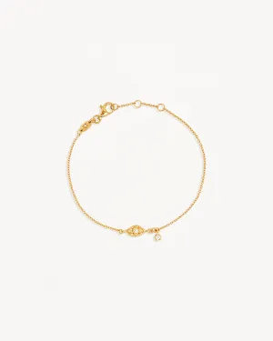 18k Gold Vermeil I am Protected Bracelet Bycharlotte