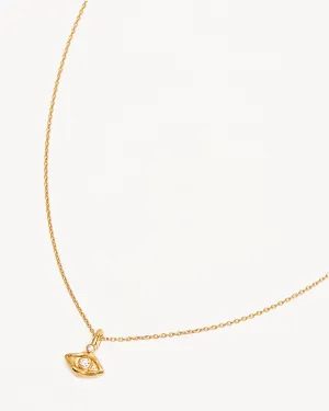 18k Gold Vermeil I am Protected Necklace Bycharlotte