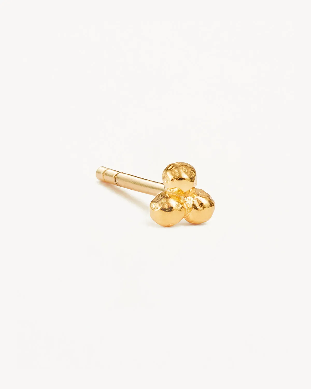 18k Gold Vermeil Karma Stud Earrings Bycharlotte