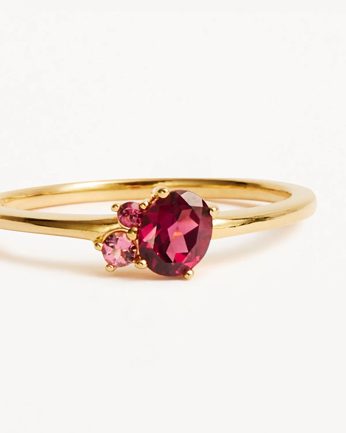 18k Gold Vermeil Kindred Birthstone Ring - July Bycharlotte