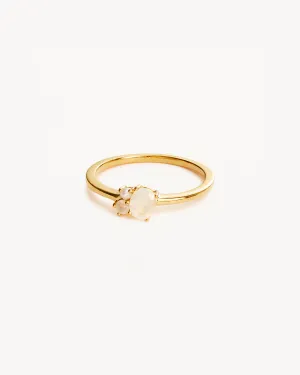 18k Gold Vermeil Kindred Birthstone Ring - June Bycharlotte