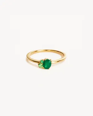 18k Gold Vermeil Kindred Birthstone Ring - May Bycharlotte
