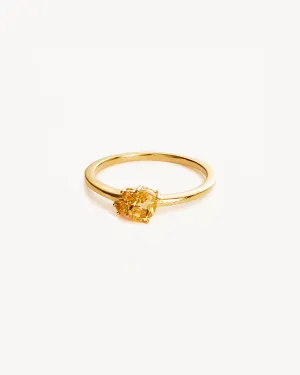 18k Gold Vermeil Kindred Birthstone Ring - November Bycharlotte