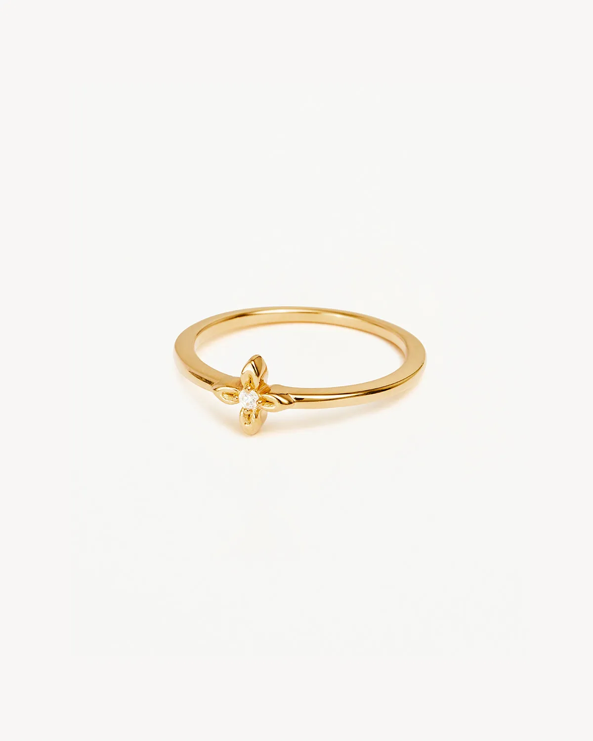 18k Gold Vermeil Live in Light Ring Bycharlotte
