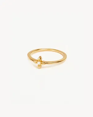 18k Gold Vermeil Live in Light Ring Bycharlotte