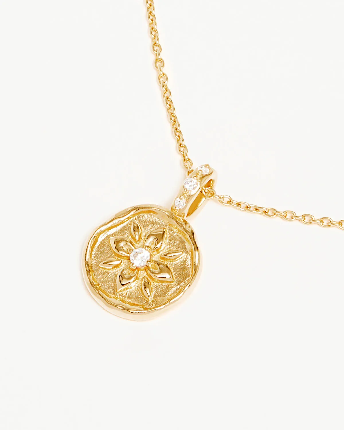 18k Gold Vermeil Live in Love Necklace Bycharlotte