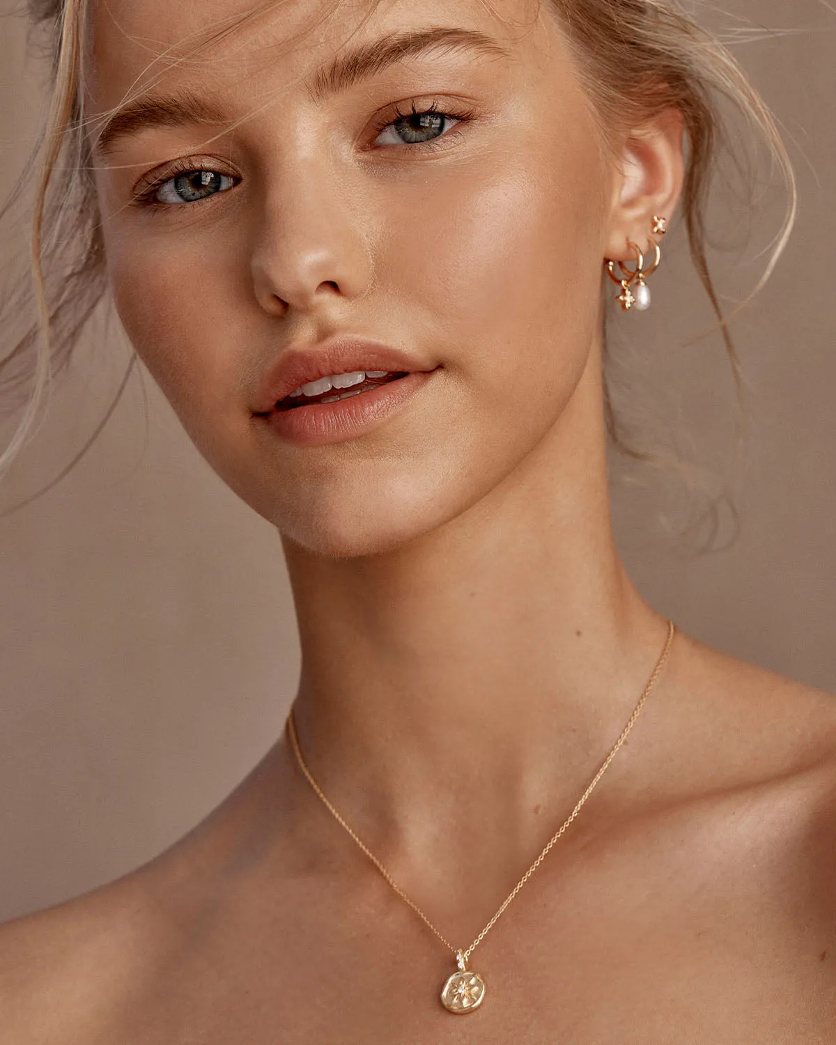 18k Gold Vermeil Live in Love Necklace Bycharlotte