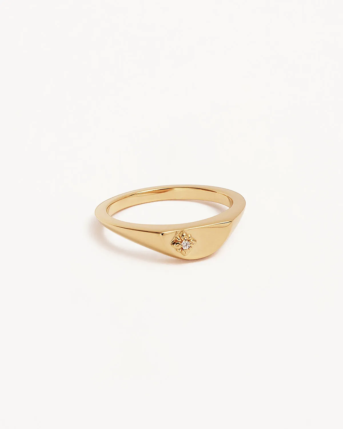 18k Gold Vermeil Lotus Ring Bycharlotte
