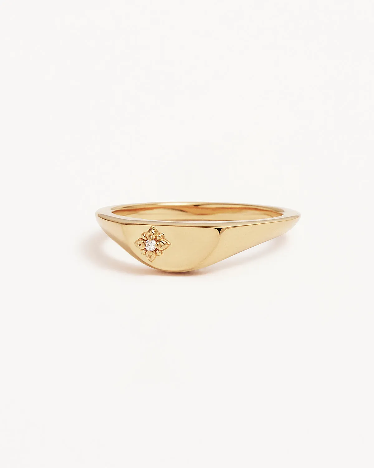 18k Gold Vermeil Lotus Ring Bycharlotte