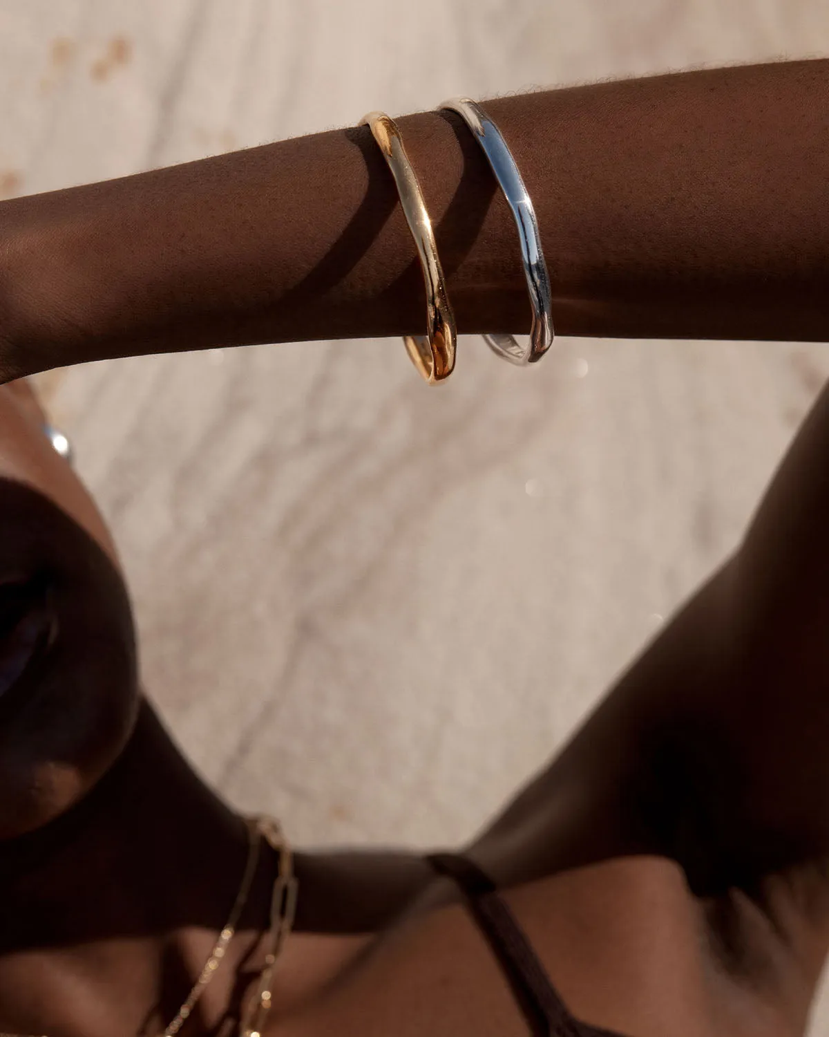 18k Gold Vermeil Lover Bangle Bycharlotte
