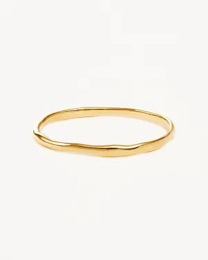 18k Gold Vermeil Lover Bangle Bycharlotte