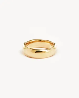 18k Gold Vermeil Lover Bold Ring Bycharlotte