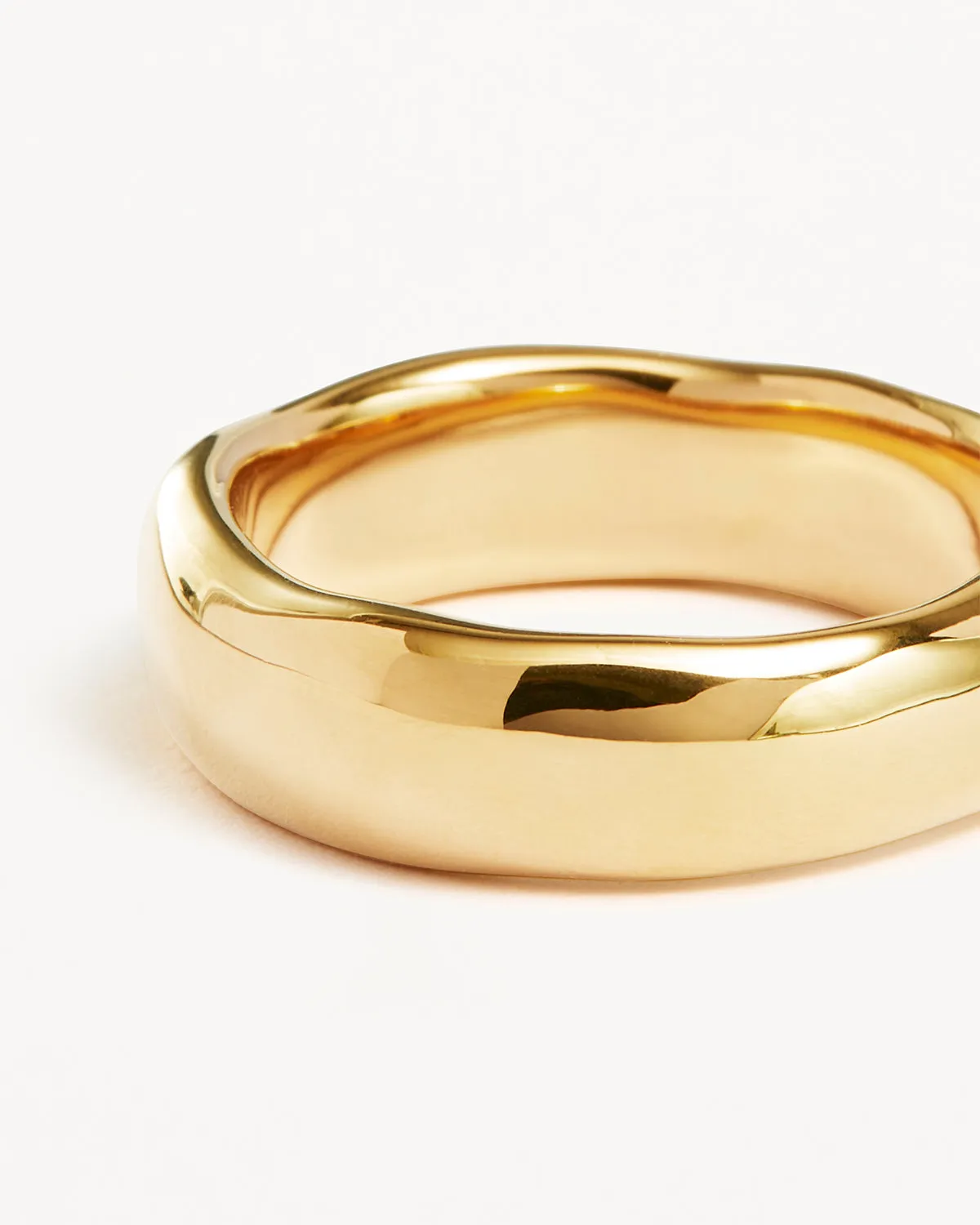 18k Gold Vermeil Lover Bold Ring Bycharlotte