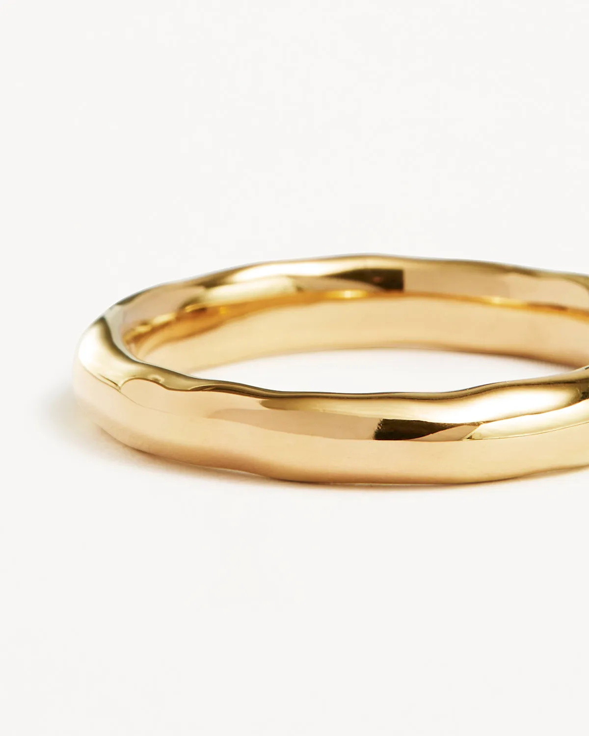 18k Gold Vermeil Lover Medium Ring Bycharlotte