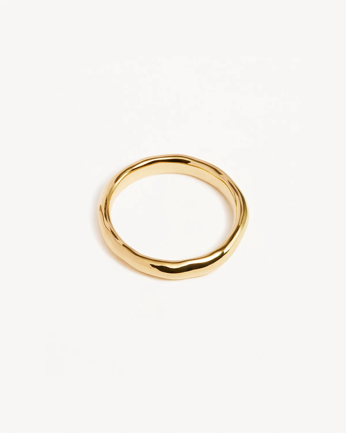 18k Gold Vermeil Lover Medium Ring Bycharlotte