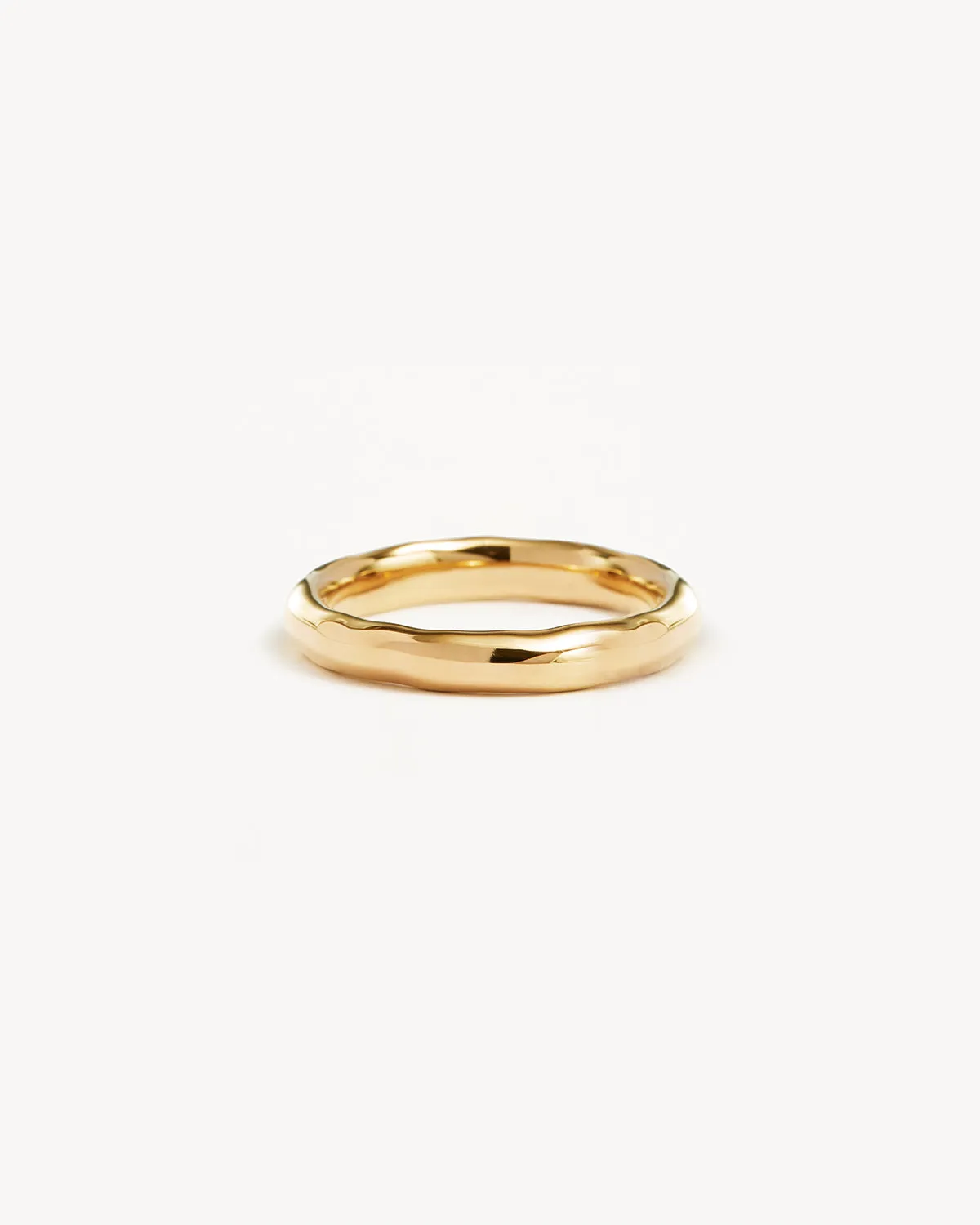 18k Gold Vermeil Lover Medium Ring Bycharlotte