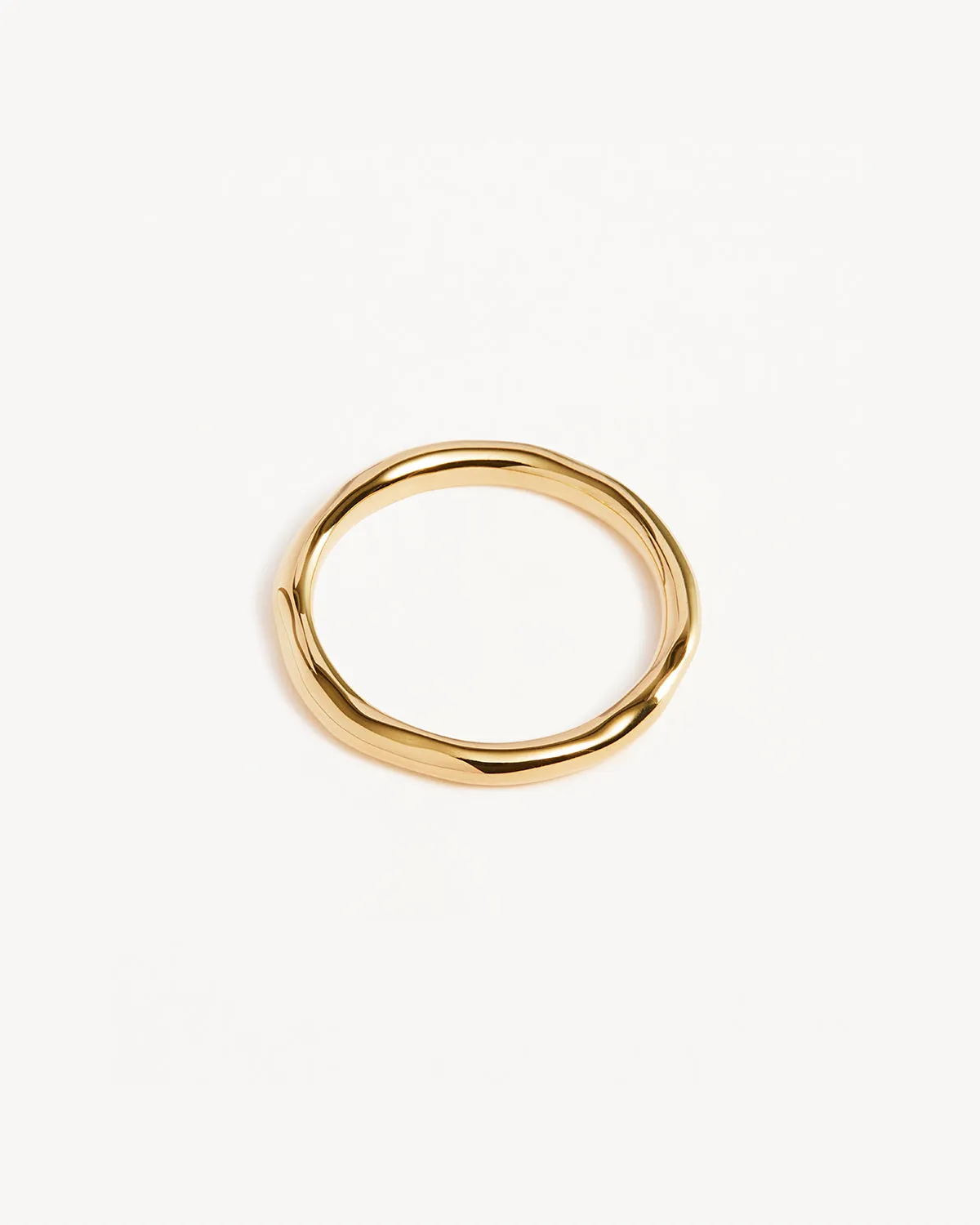 18k Gold Vermeil Lover Thin Ring Bycharlotte