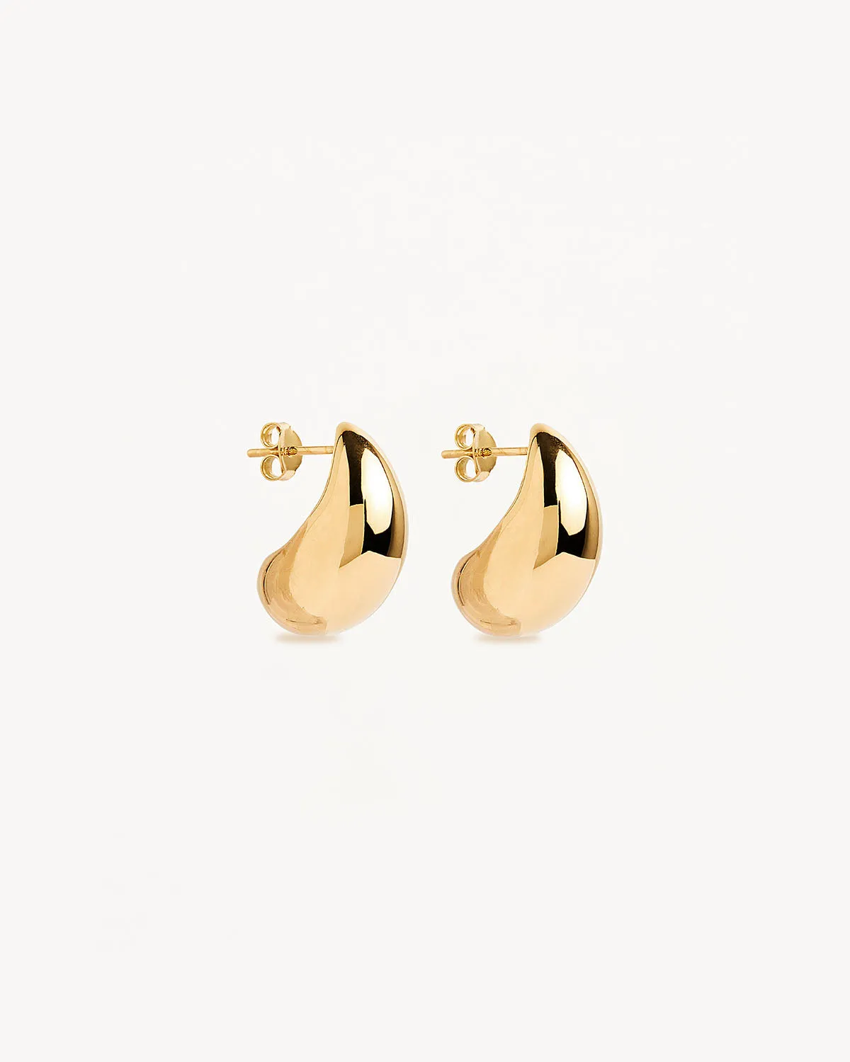 18k Gold Vermeil Made of Magic Large Earrings Bycharlotte
