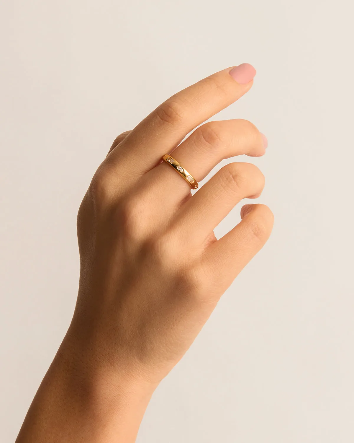 18k Gold Vermeil Magic of You Ring Bycharlotte