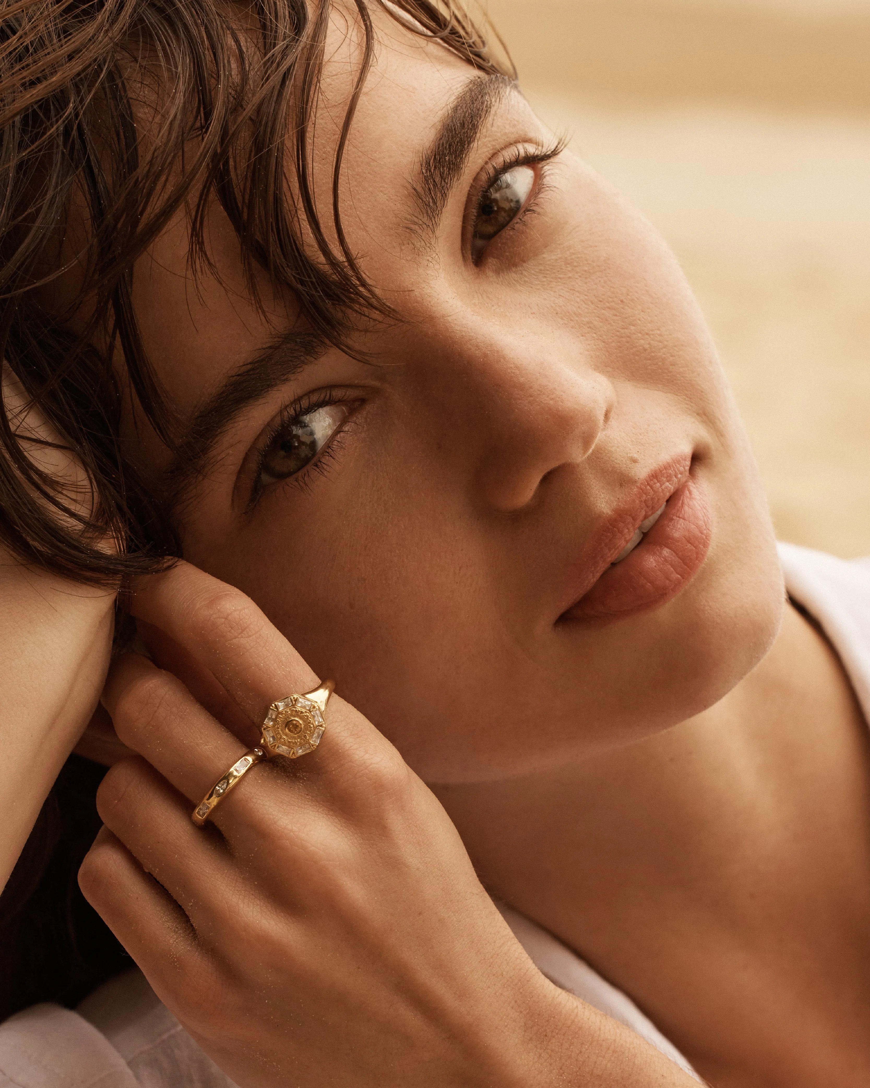18k Gold Vermeil Magic of You Ring Bycharlotte