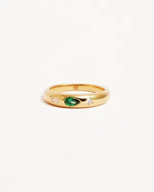 18k Gold Vermeil Magnetic Soul Ring Bycharlotte