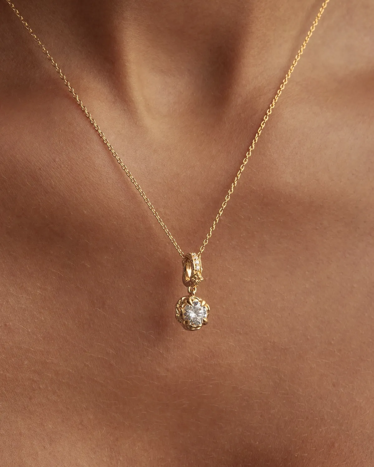 18k Gold Vermeil Mist Pendant Bycharlotte