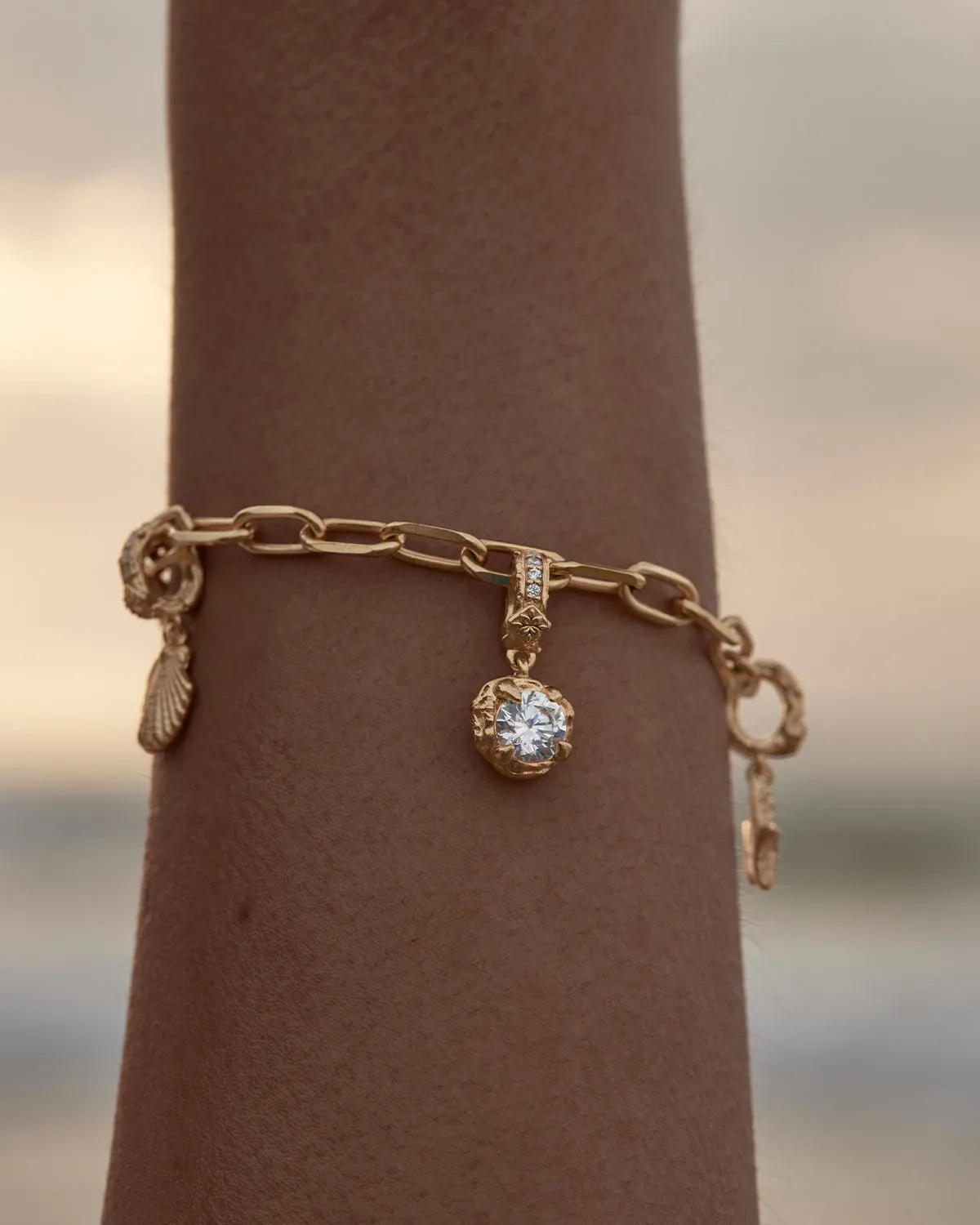 18k Gold Vermeil Mist Pendant Bycharlotte