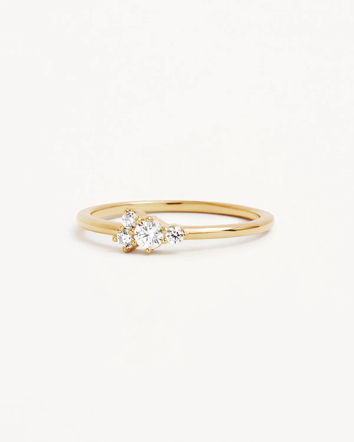 18k Gold Vermeil Mist Ring Bycharlotte