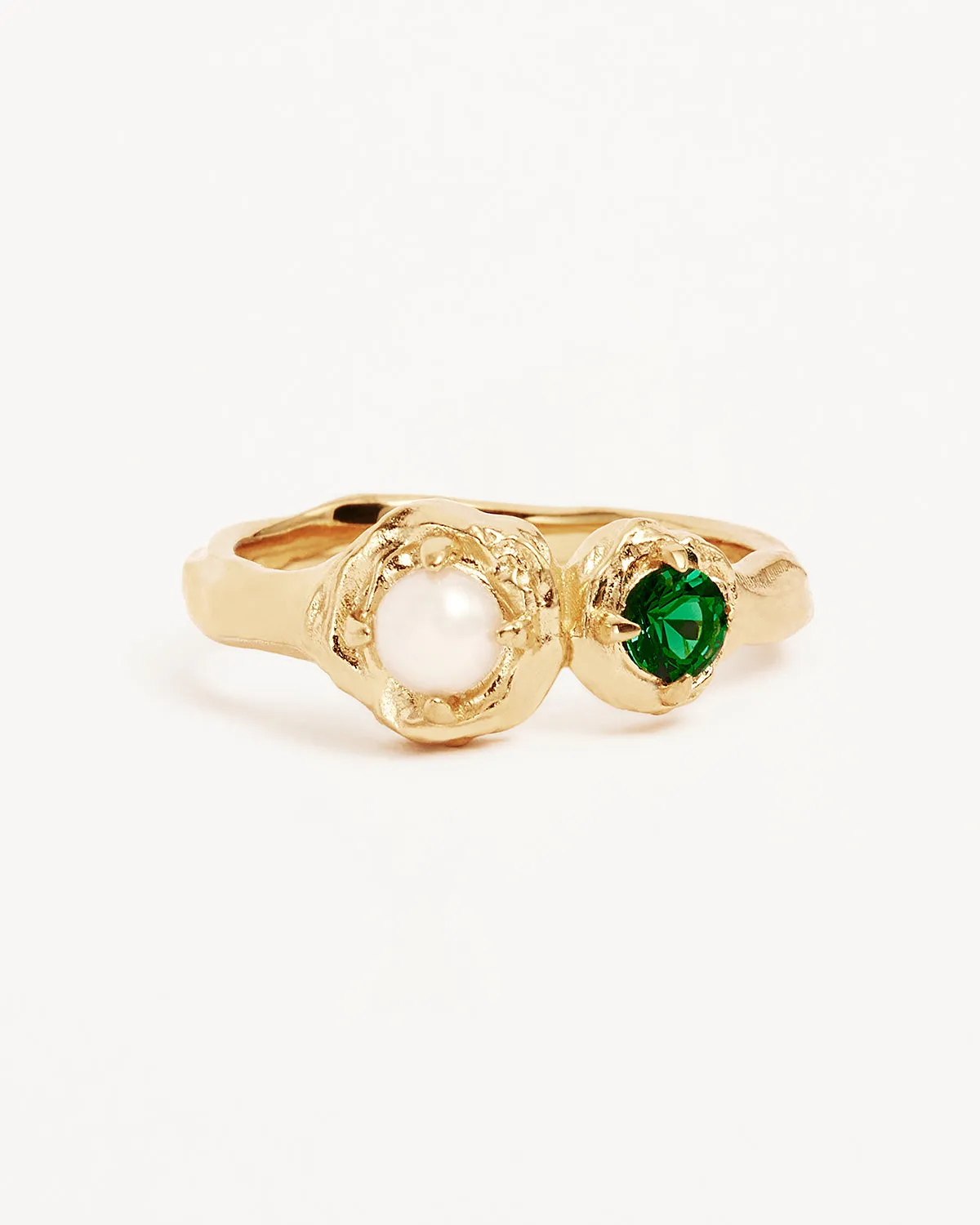 18k Gold Vermeil Moonlit Tides Ring Bycharlotte
