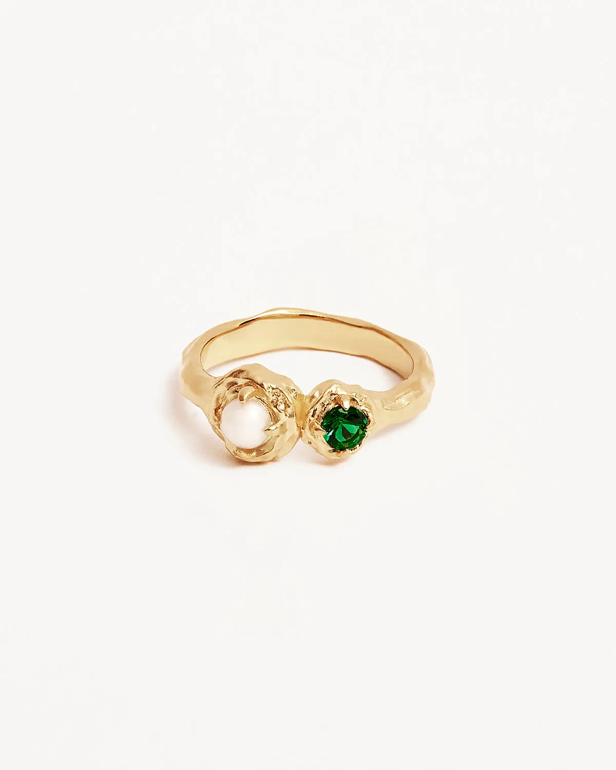 18k Gold Vermeil Moonlit Tides Ring Bycharlotte