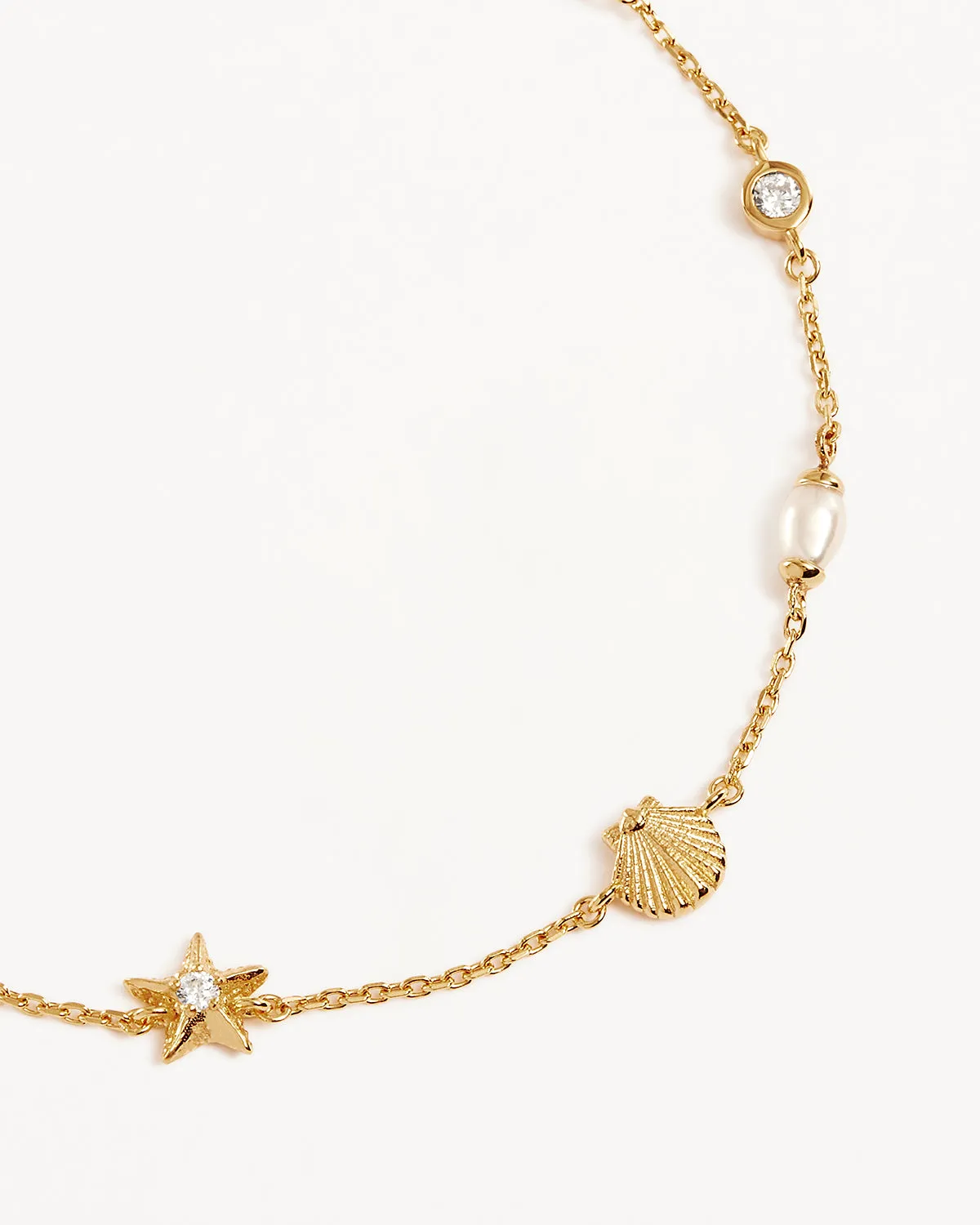 18k Gold Vermeil Ocean Dreaming Bracelet Bycharlotte