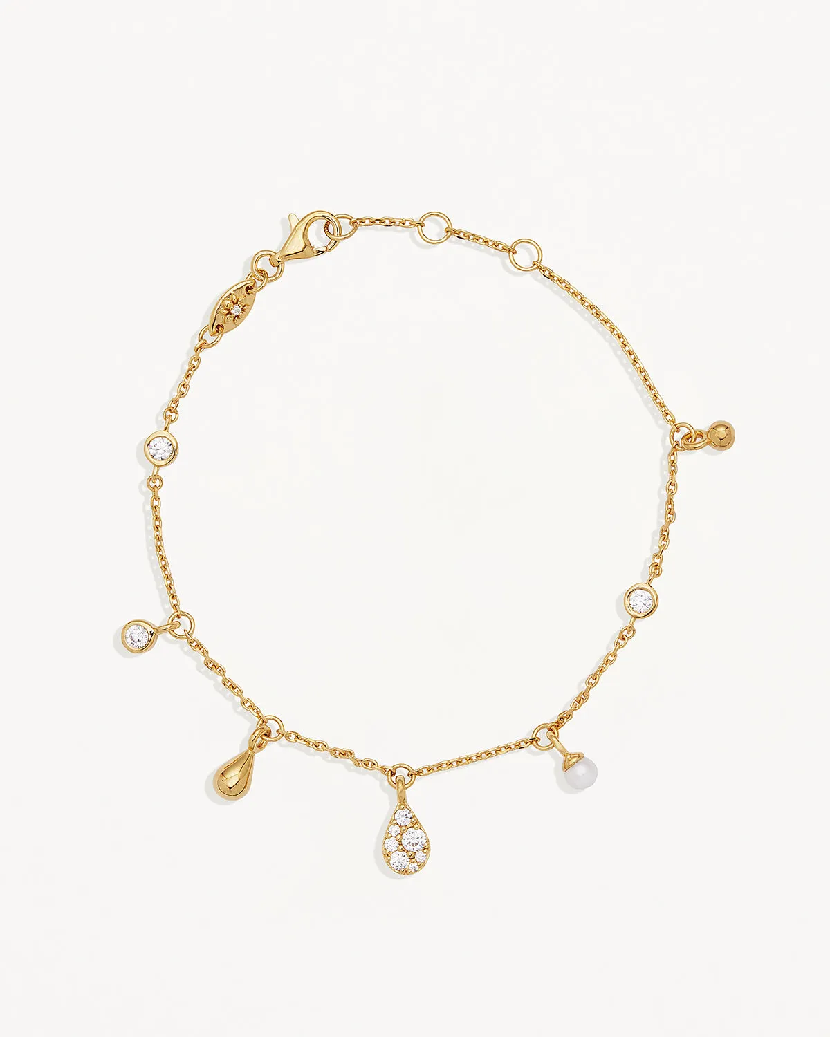 18k Gold Vermeil Ocean Mist Bracelet Bycharlotte