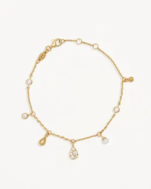 18k Gold Vermeil Ocean Mist Bracelet Bycharlotte
