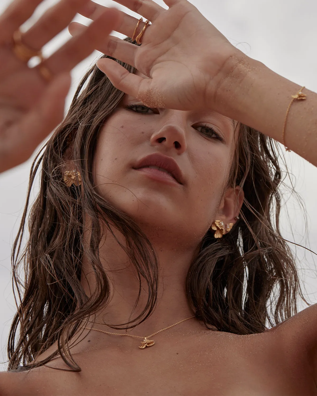 18k Gold Vermeil Ocean Whisper Bracelet Bycharlotte