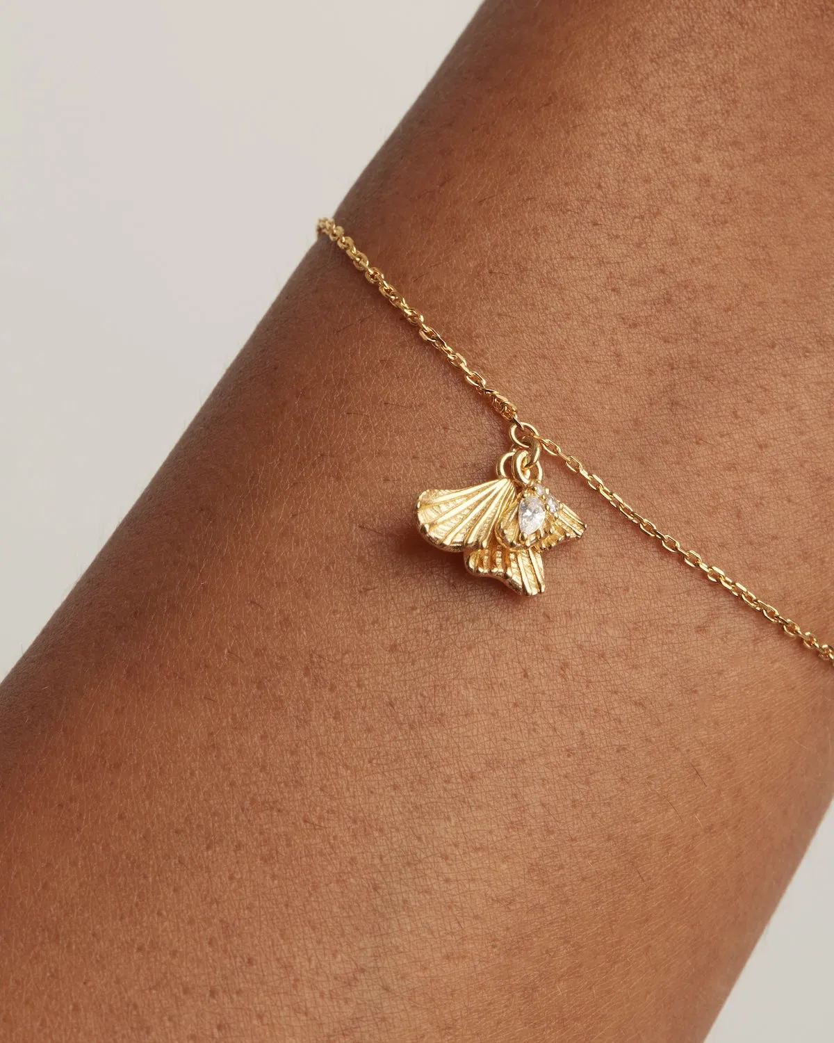 18k Gold Vermeil Ocean Whisper Bracelet Bycharlotte