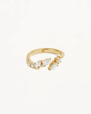 18k Gold Vermeil Ocean Whisper Ring Bycharlotte