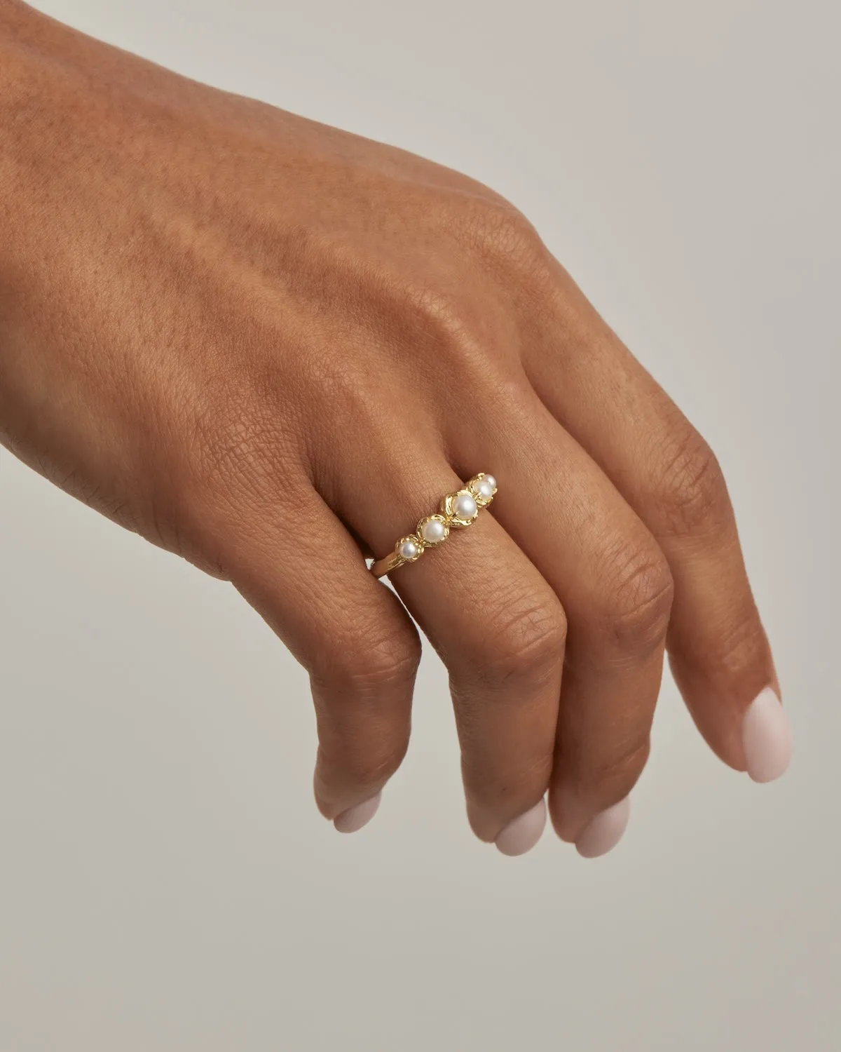 18k Gold Vermeil Peace Within Ring Bycharlotte