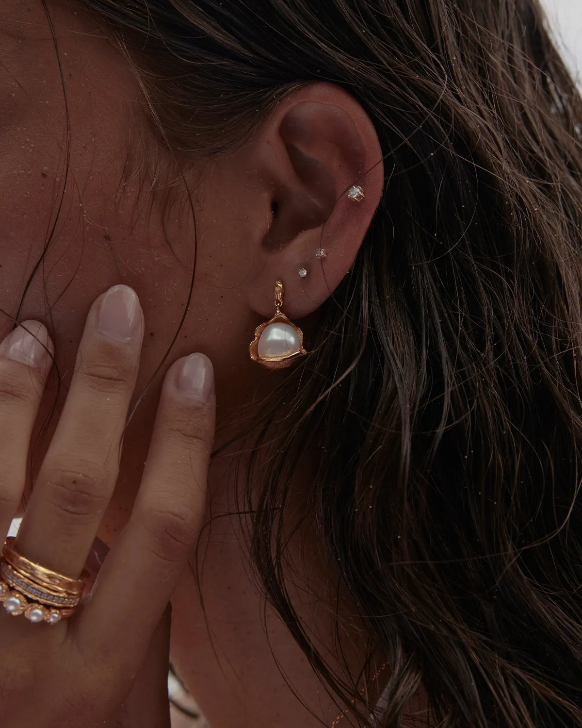 18k Gold Vermeil Peace Within Ring Bycharlotte