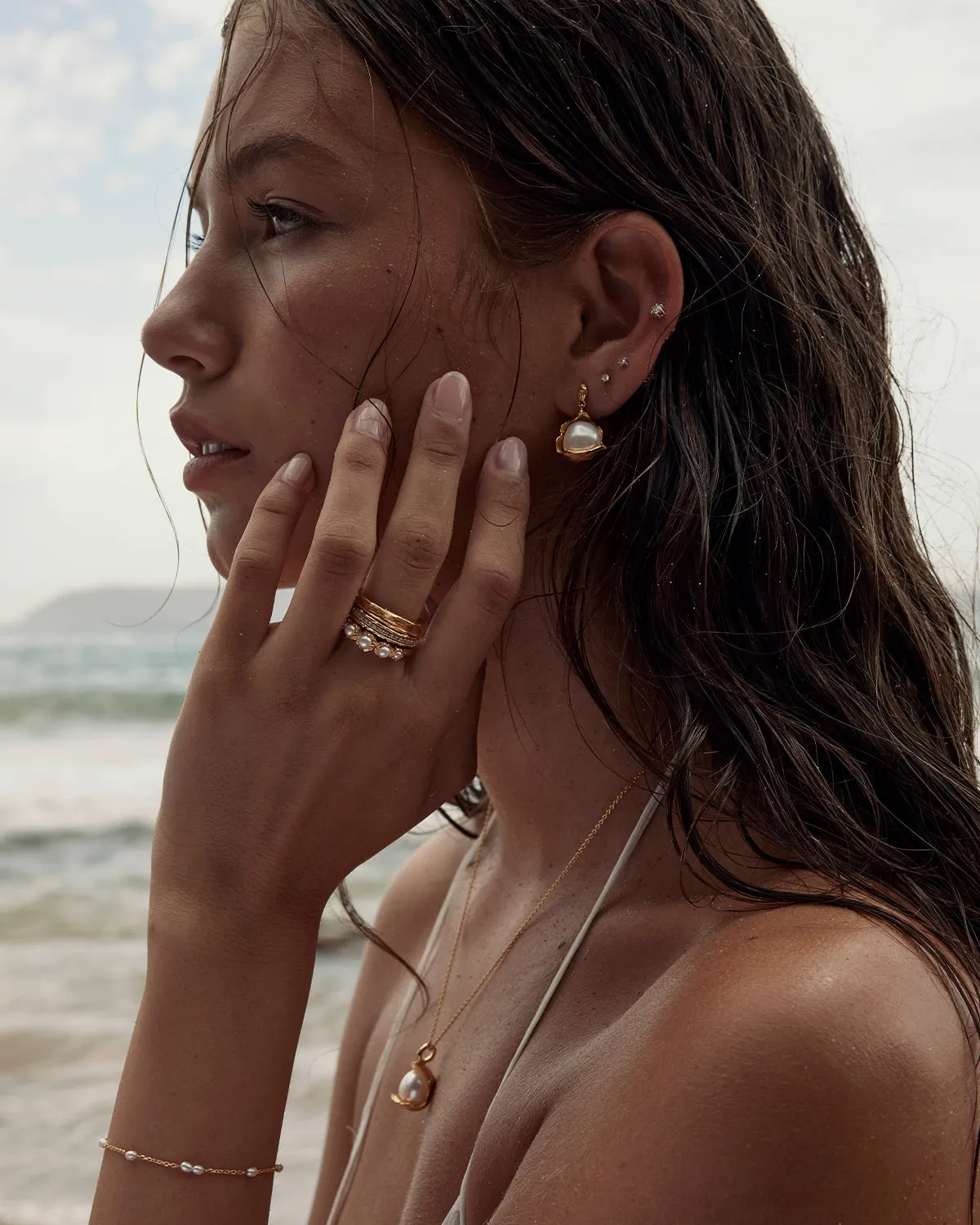 18k Gold Vermeil Peace Within Ring Bycharlotte