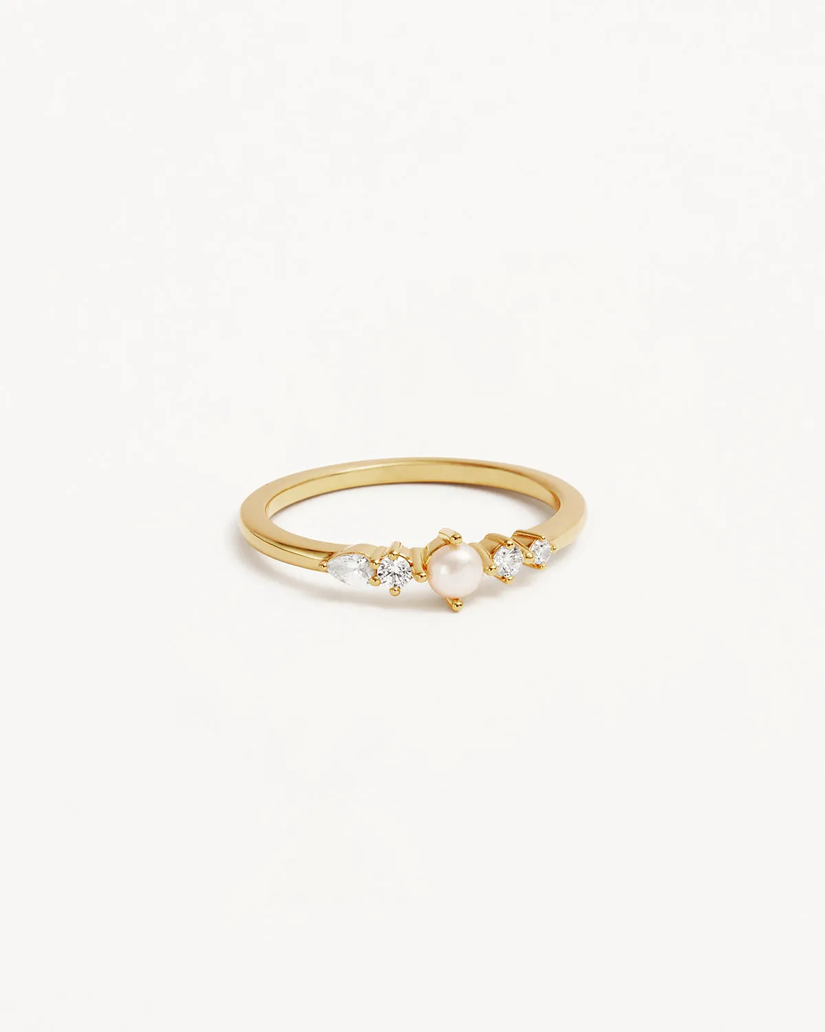 18k Gold Vermeil Sea Foam Ring Bycharlotte