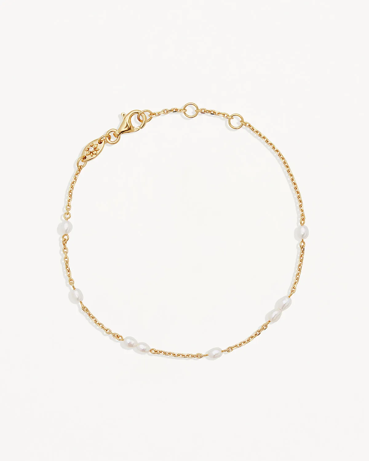 18k Gold Vermeil Serene Dreams Pearl Bracelet Bycharlotte