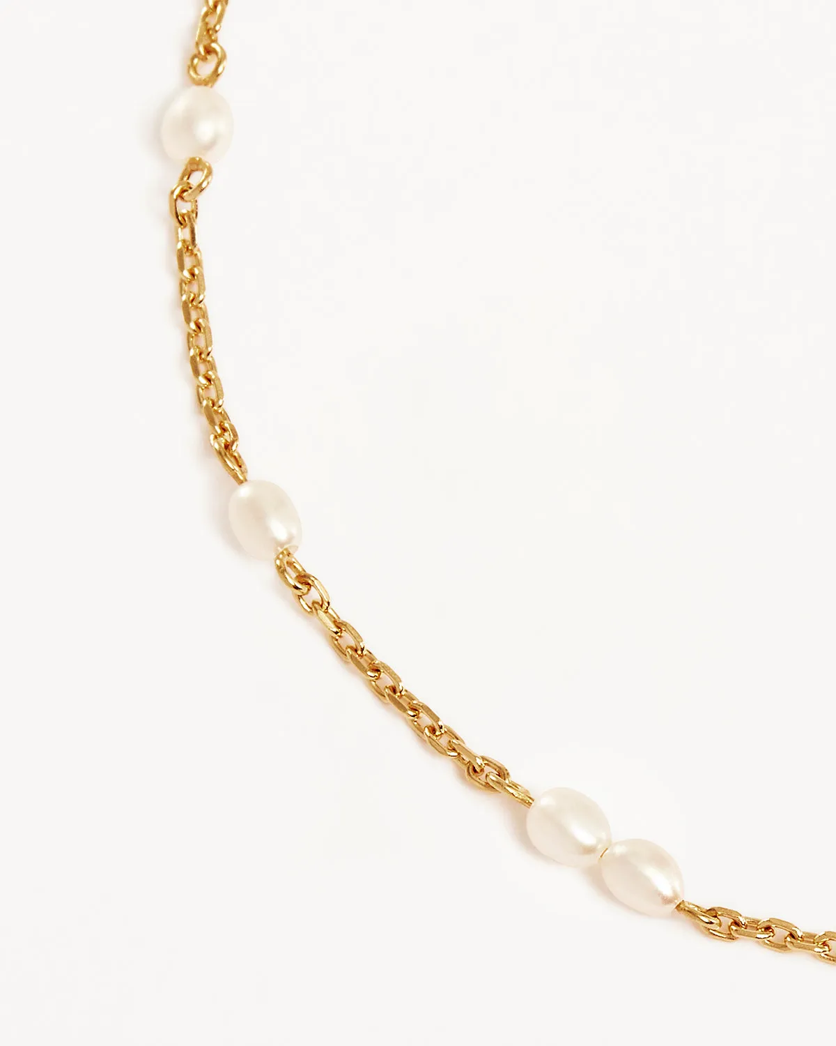 18k Gold Vermeil Serene Dreams Pearl Bracelet Bycharlotte