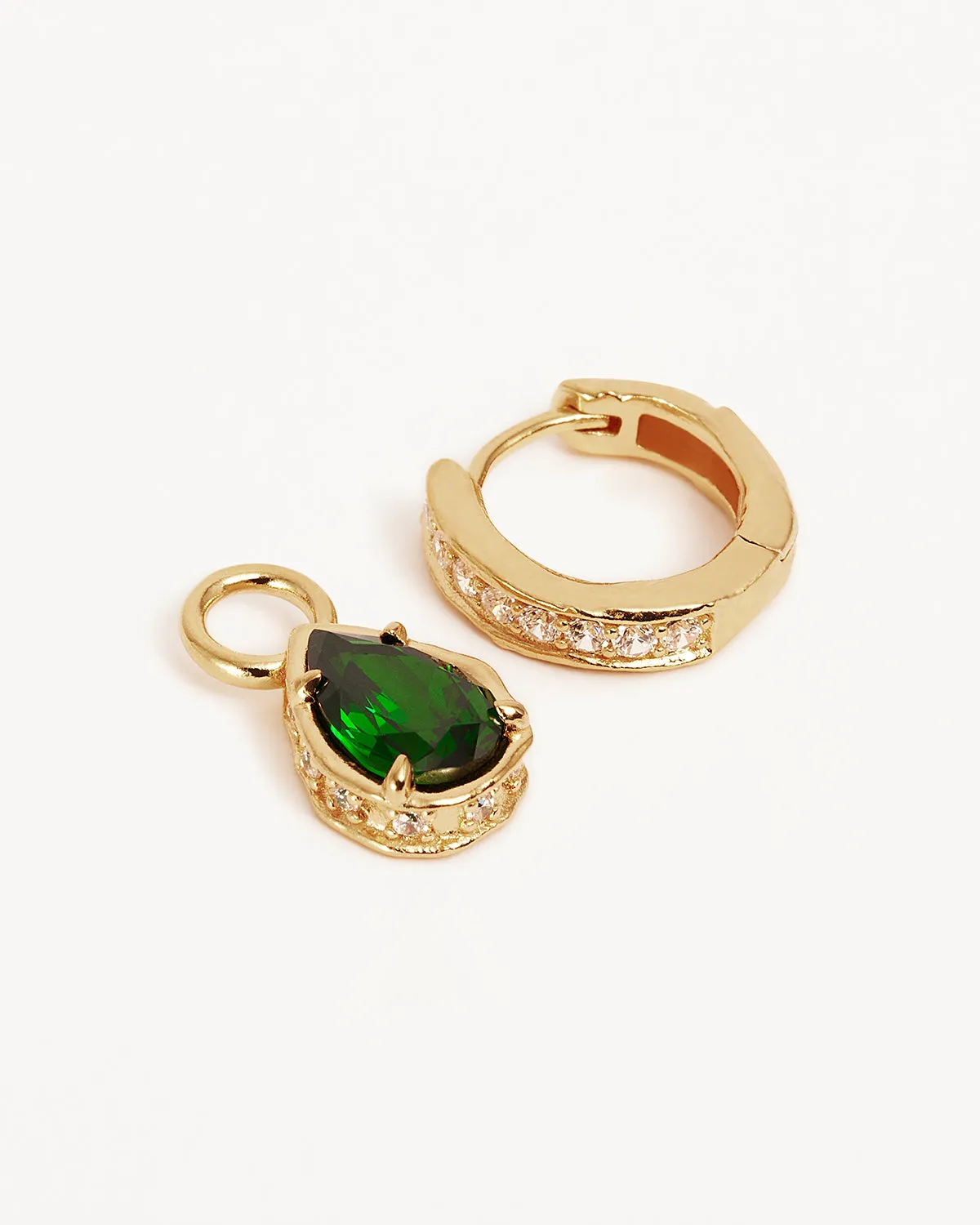 18k Gold Vermeil Soul Searching Hoops Bycharlotte