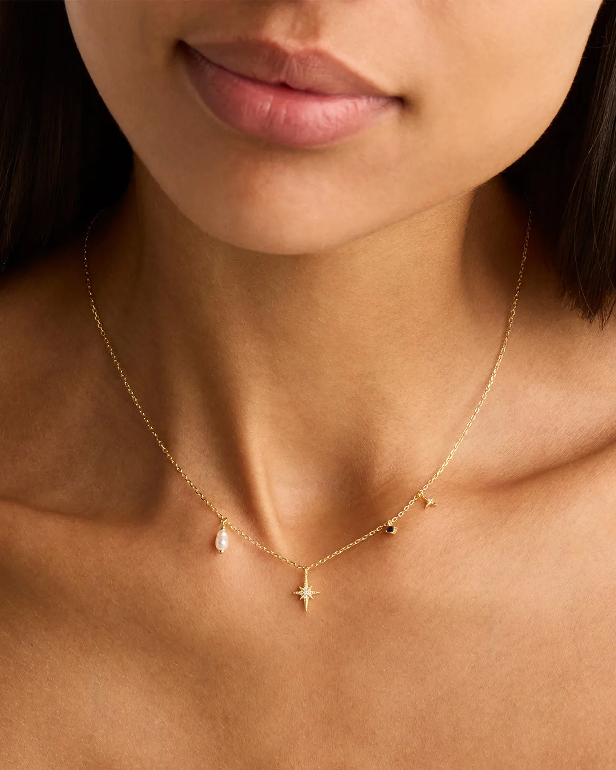 18k Gold Vermeil Stardust Choker Bycharlotte