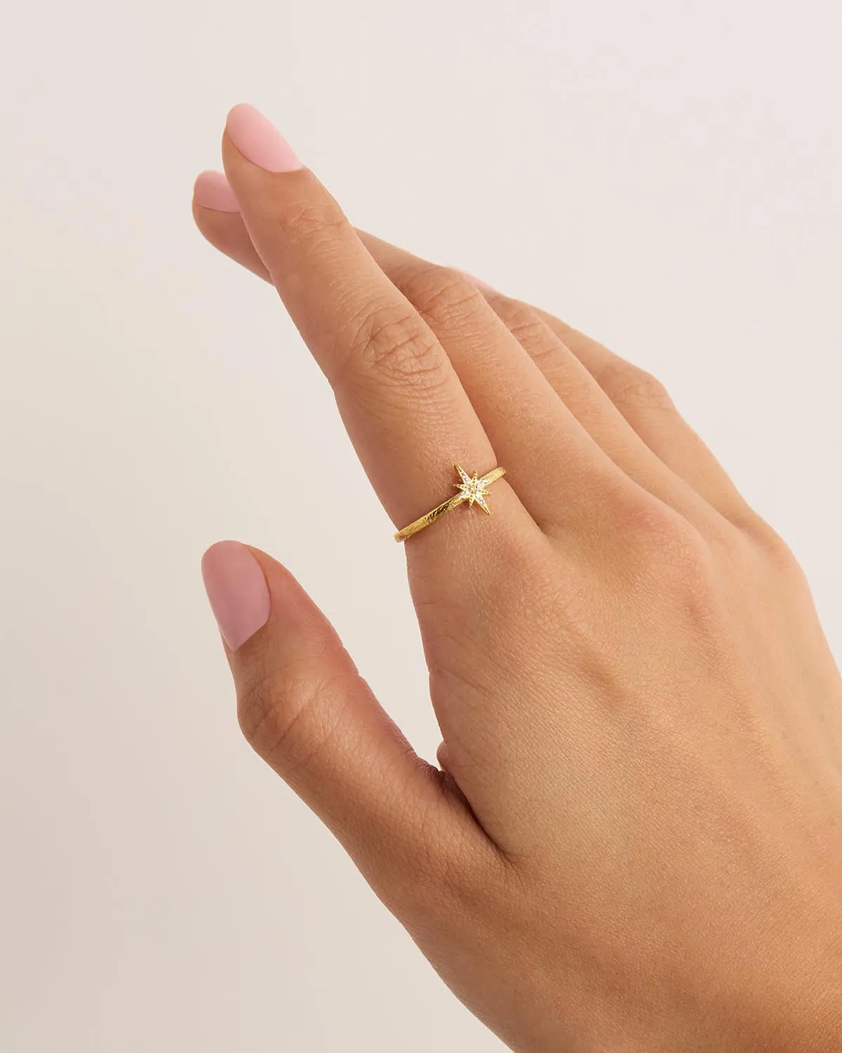 18k Gold Vermeil Starlight Ring Bycharlotte